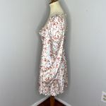 Acler Womens Dress Size US 4/AU 8 Mannock Terrazzo Gathered Pleated Satin Mini N Brown Photo 2