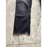 J.Crew  Billie Demi Boot Crop Jeans Dark Wash Button Fly Raw Hem Women Size 27 Photo 2