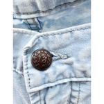 R 13 High Rise Copped Wide Leg Jeans Light Denim Cloudly Blue Women's Size 27 Photo 5