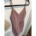 Lulus  Dusty Pink Formal Dress Medium Spaghetti Strap Wrap Dance M Photo 3