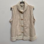 Telluride Clothing Co. Faux Suede Shearling Vest‎ Size L Photo 7