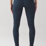 Lululemon Wunder Under Pant III in Shatter Weave Desert Teal Alberta Lake Size 4 Photo 2