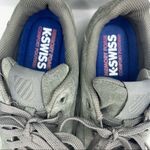 K-Swiss gray suede clean court low sneakers women Size 9 Photo 6