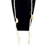 Hilo Hatties Necklace Small Shell Bead Strand 16" Vtg Photo 0