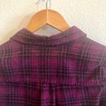 Mossimo purple plaid button down shirt S Size undefined Photo 5