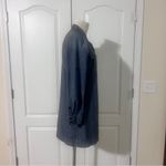 J.Crew  100% Cotton Lightweight Denim Midi‎ Dress - sz S Photo 2