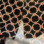 Jude Connally Chris Circle Geo Black Tan Quarter Zip Pullover Top Size L Size L Photo 4