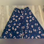 Topshop Small Palazzo Multicolor Flared Back Zip Pants SZ6/M Photo 1