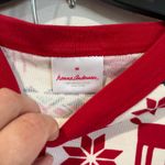 Hanna Andersson Organic Cotton Fair Isle Reindeer Holiday Pajama Set M Red Size M Photo 6