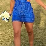 Blue Homecoming Dress Size 4 Photo 0