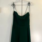 Reformation  Juliette Emerald Green Sleeveless Midi Dress Size 2 Viscose Photo 7