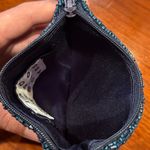 Tiana NY Crown Queen of Hearts Navy Blue Beaded Coin Purse Pouch Red Photo 8