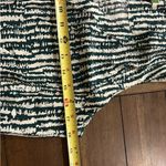 Anthropologie Ett Twa Cream Green Striped romper Size 6 Photo 9