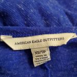 American Eagle  Outfitters Blue & White Cardigan (XS) Photo 4