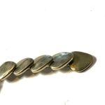 Bella Uno gold tone long heart pendant necklace Photo 5