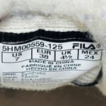 FILA Disruptor Lug Boot Winter White Faux Fur Trim Lace Up Ankle Boots Size 7 Photo 15