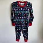 Hanna Andersson 100% Organic Cotton Christmas Gnome Elf Pajama 2 Piece Set Blue Photo 1
