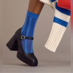 Anthropologie  Angel Alarcon Ankle-Strap Heels Sz. 38 Photo 0