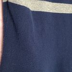 Anthropologie  MOTH LUCA KNIT WOOL BLEND NAVY STRIPED LONG SLEEVE DRESS MEDIUM Photo 13