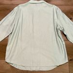 Antonio Melani X Elizabeth Damrich Helen Button Up Blouse Mint Green Size Large Photo 6