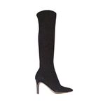Cole Haan Genuine Leather Grand OS Black Suede Over The Knee High Heel Boots Photo 2