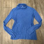 Go Couture  Sky Blue Turtleneck Sweater Photo 1