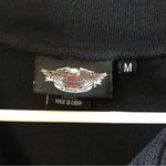 VINTAGE HARLEY DAVIDSON TAILOR FITTED MILITARY EMBROIDERED WOMENS JACKET SZ M Black Size M Photo 10