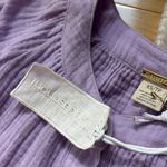 Magaschoni  Shirt Dress Lavender Purple Cotton Gauze Cottage Cruise Photo 1