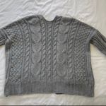 Moon & Maddison Gray Knit Cardigan Size M Photo 1