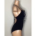 Robin Piccone New. lace-up ruffle swimsuit. Size 8. Retails $179 Photo 2
