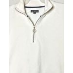 J.Crew  Heritage Fleece Half-zip Sweatshirt Women's Size Medium Photo 3