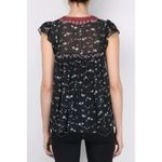 Ulla Johnson Anosha Floral Silk Georgette Blouse in Midnight Size 2 Retail $357 Photo 6