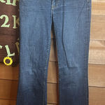 Hudson Jeans Vintage Hudson Y2K Low Rise Flare Leg Denim Jean Dark Wash Stretch Patch 27 Photo 0