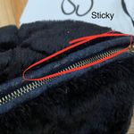 St. John Vintage Black Quilt Velour Chain Bag Photo 15