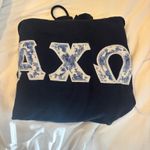 & Other Stories Navy Blue AXO Hoodie Photo 1