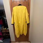 Misty Harbor Vintage Yellow Raincoat with Black Trim Size M Photo 1
