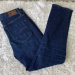 G-Star  RAW Dark Denim Midge Worker High Straight Ankle Jean Sz 30 x 32 Photo 0