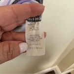 Red Haute  striped short sleeve cold shoulder top Small Photo 3