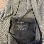 RBX Hooded Long Sleeve Striped Shirt Black White Women’s S Activewear NWT Photo 7