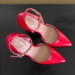 mix no. 6 Red Patent Leather Heels with Ankle Strap Photo 7
