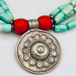 Boho Southwestern Turquoise & Orange Multi Photo 6