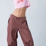 PacSun Parachute Pants Brown Photo 4