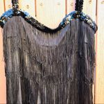 Black fringe & sequin flapper dress Size undefined Photo 5