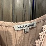 Wallflower Beige Ruffle Maxi Dress Size M Tan Size M Photo 4