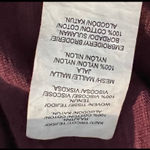 Lucky Brand  burgundy top with lace XS Photo 9