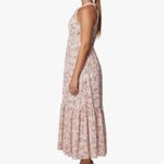 Laundry by Shelli Segal  Women's Halter Neck Midi Dress with Tiered Skirt Size 8 Photo 3