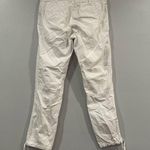Lauren Ralph Lauren Cargo Capri Pants Womens Size 2 White Cotton Low Rise Photo 3