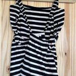 Striped Black and White Women's Tank Top size M Size M Photo 3