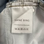 ANINE BING  Exposed Button Fly Mid Rise Slim Jeans Medium Blue Wash Size 26 | 2 Photo 7