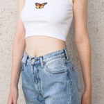 Brandy Melville Rare Butterfly Top Photo 0